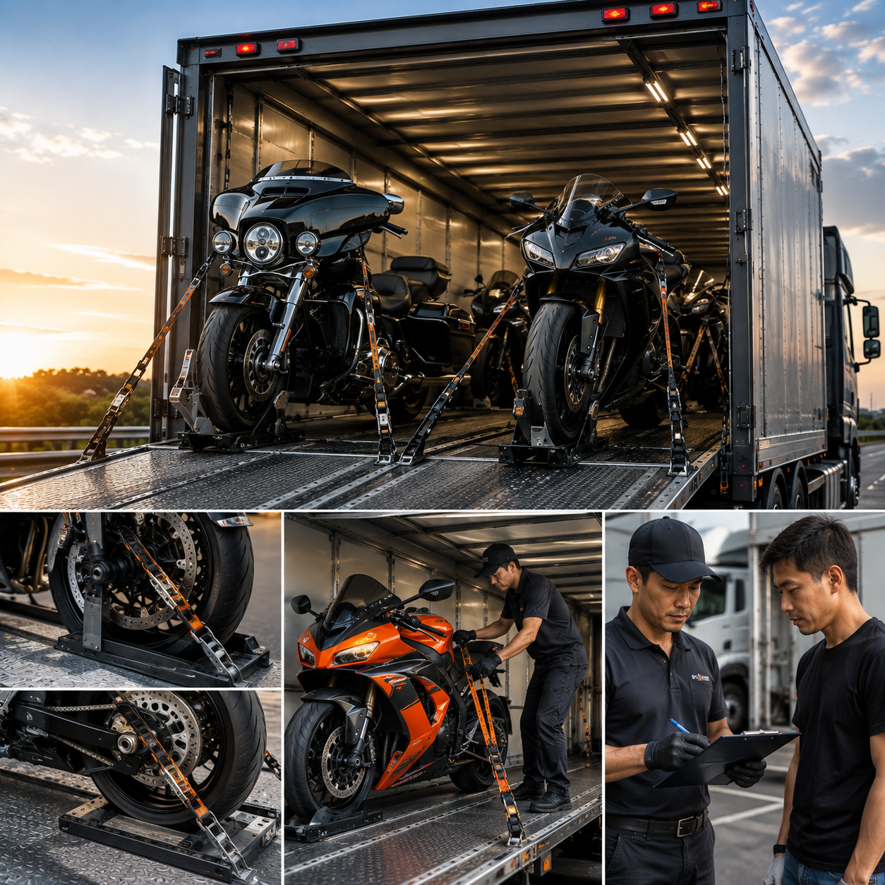 บริการขนส่งบิ๊กไบค์และ Harley-Davidson ทั่วประเทศไทย