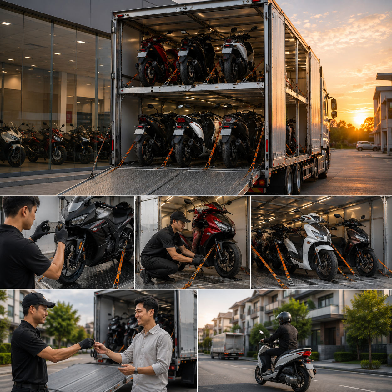 บริการส่งรถใหม่จากศูนย์และโชว์รูมทั่วประเทศไทย